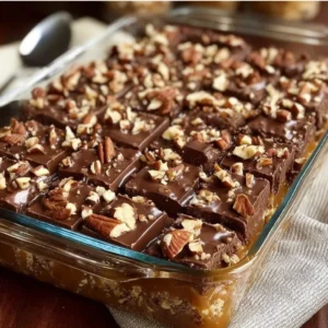 Caramel Pecan Dream Bars
