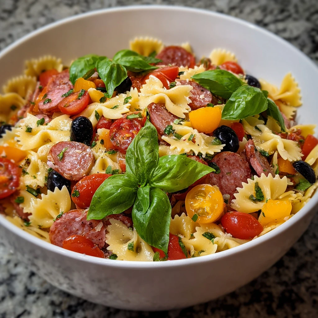 Italian Grinder Pasta Salad