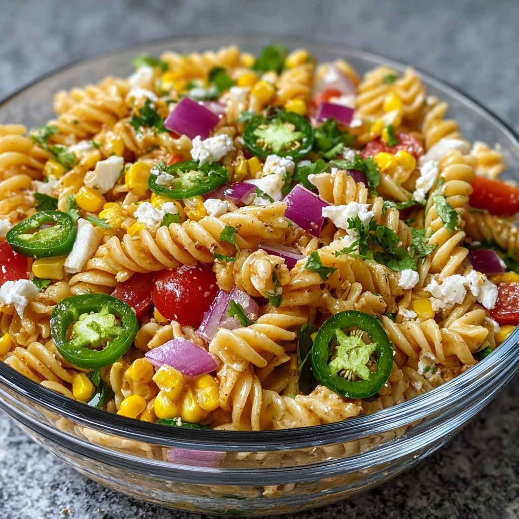 Mexican Street Corn Pasta Salad