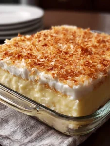 Ooey Gooey Coconut Cake