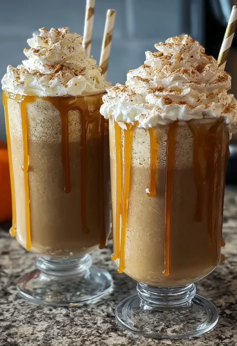 Pumpkin Milkshakes