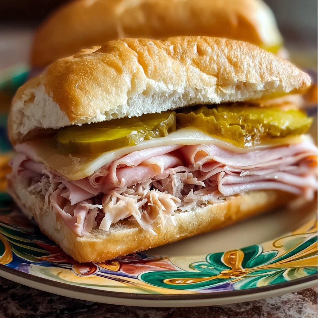 Slow Cooker Cuban Sandwiches