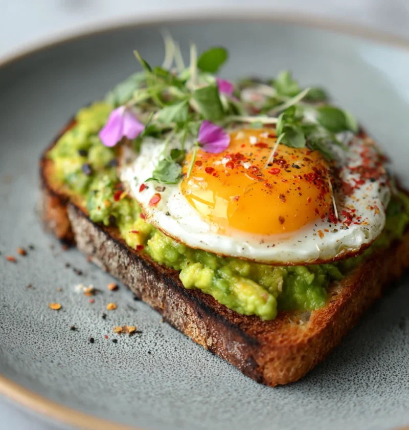 Avocado Toast Perfect Egg