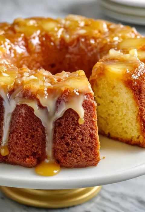 Recipe Pineapple Pound Cake