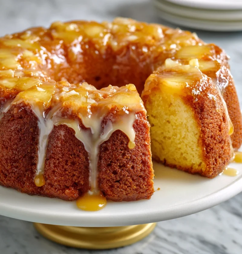 Recipe Pineapple Pound Cake