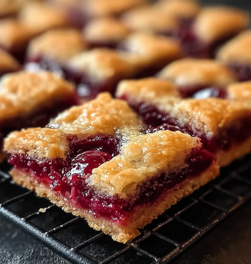 Cherry Pie Bars Recipe