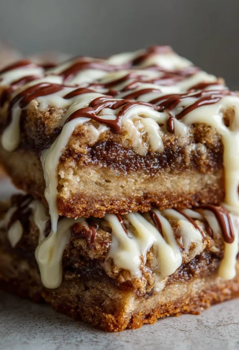 Cinnamon Roll Bliss Bars Dessert