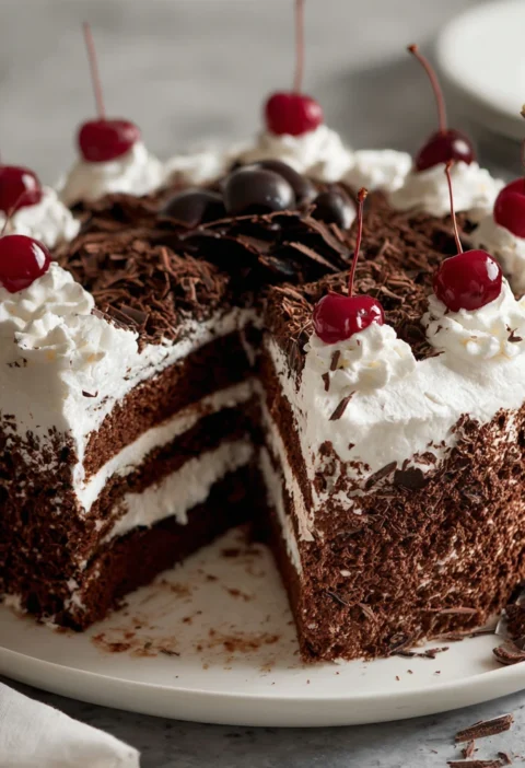 Classic German Black Forest Cake
