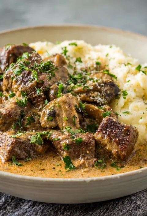 Creamy Parmesan Beef Rich Comforting