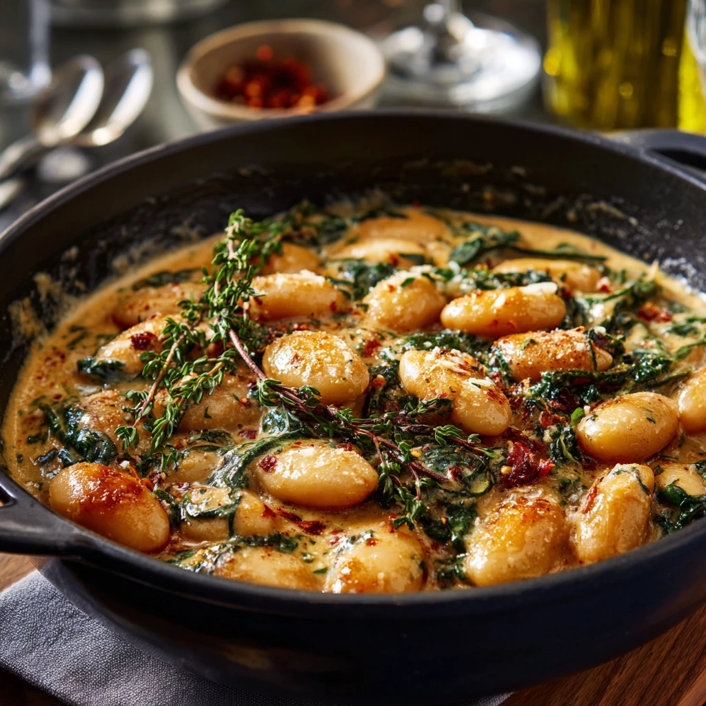 Creamy Tuscan Marry Me Butter Beans