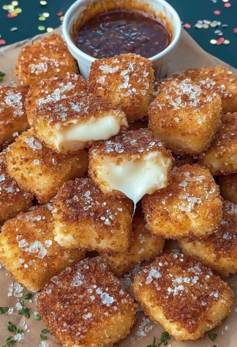 Crispy Fried Cheese Bites