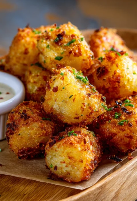Crispy Potato Bites Addictives