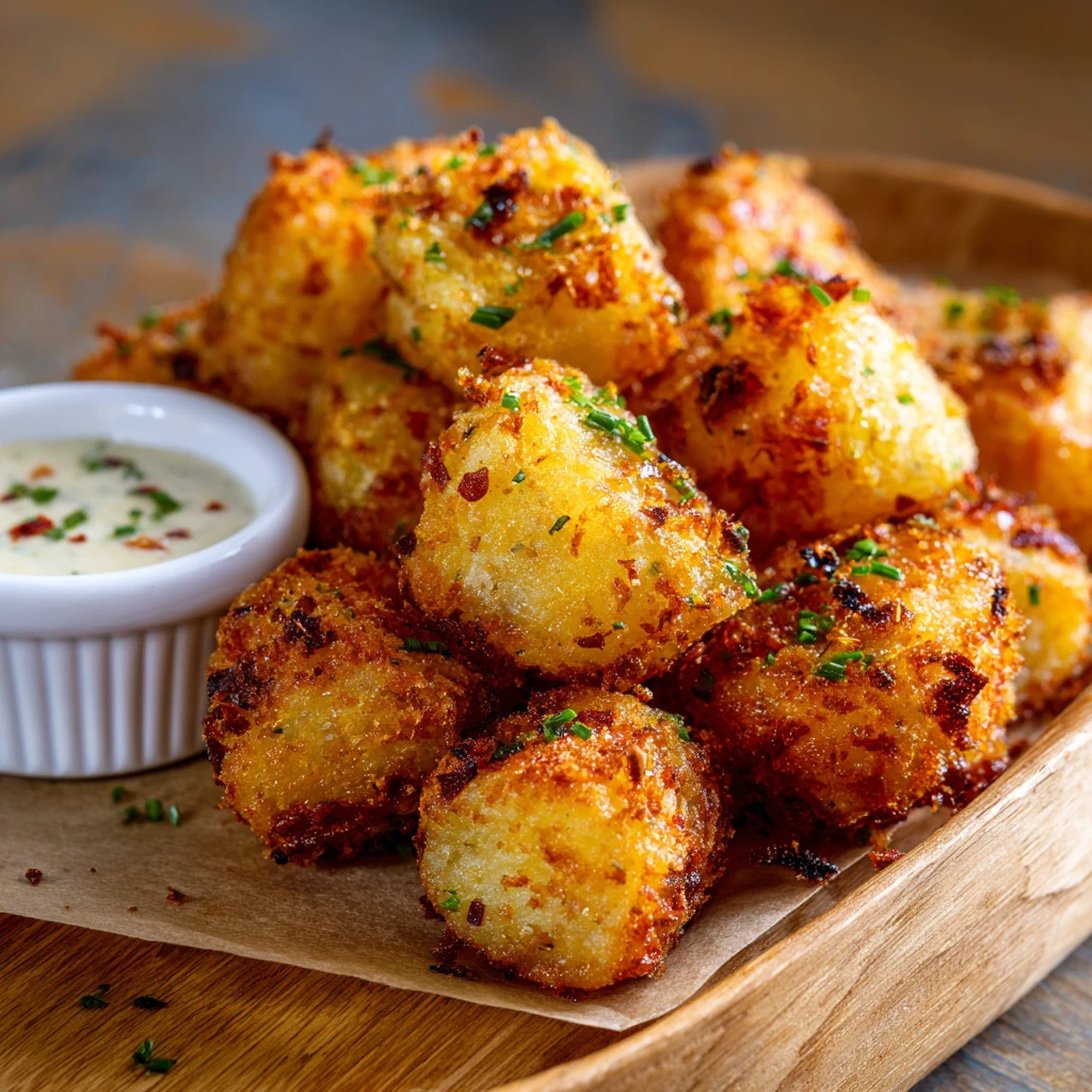 Crispy Potato Bites Addictives