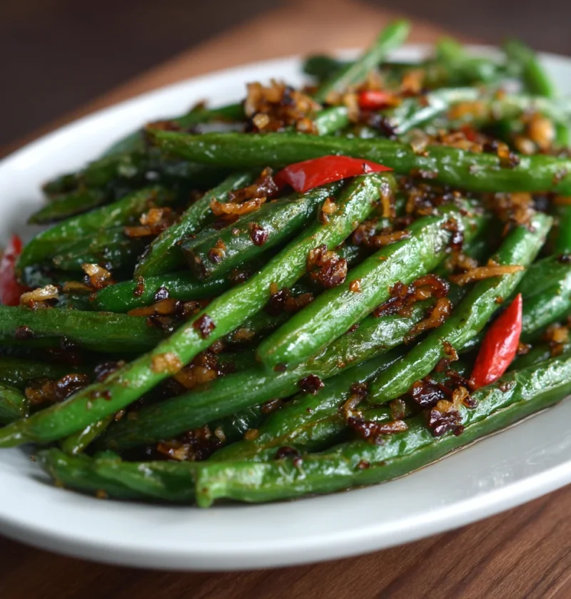 Crispy Spicy Green Beans Changs Style