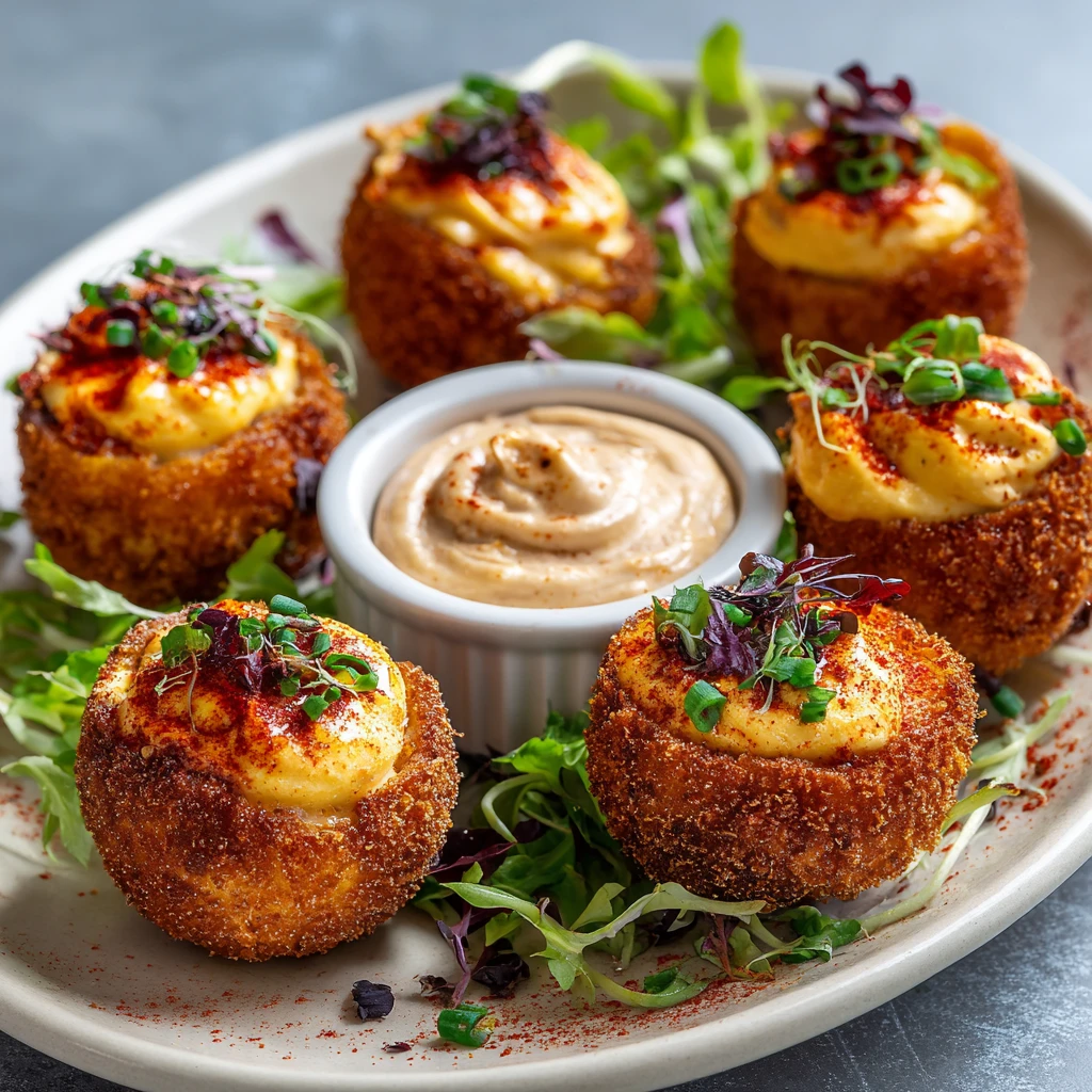 Deep-Fried Deviled Eggs Recipe