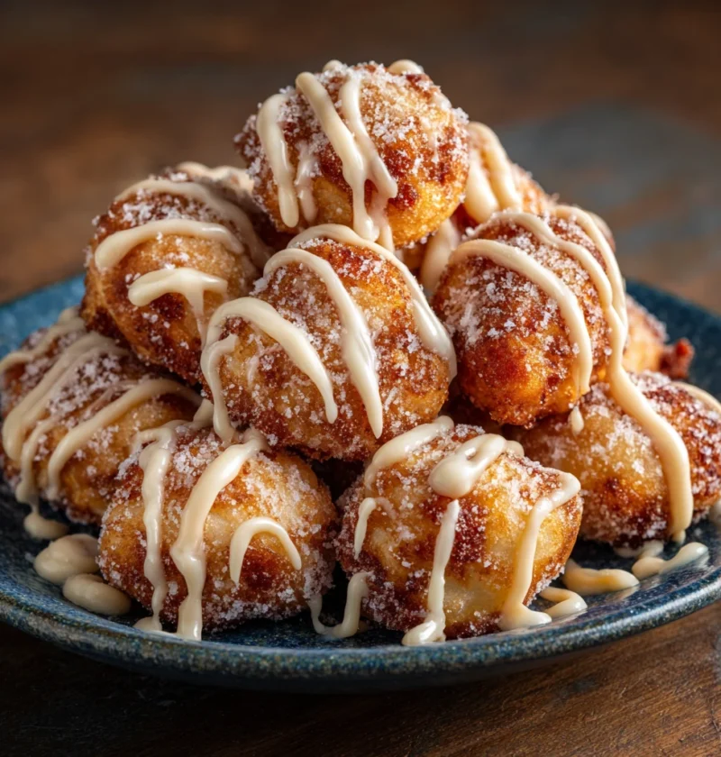 Peasy Apple Fritter Bites