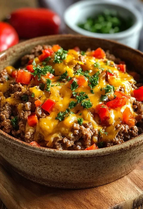 Highprotein Cheeseburger Bowls Incredible Ultimate Recipe