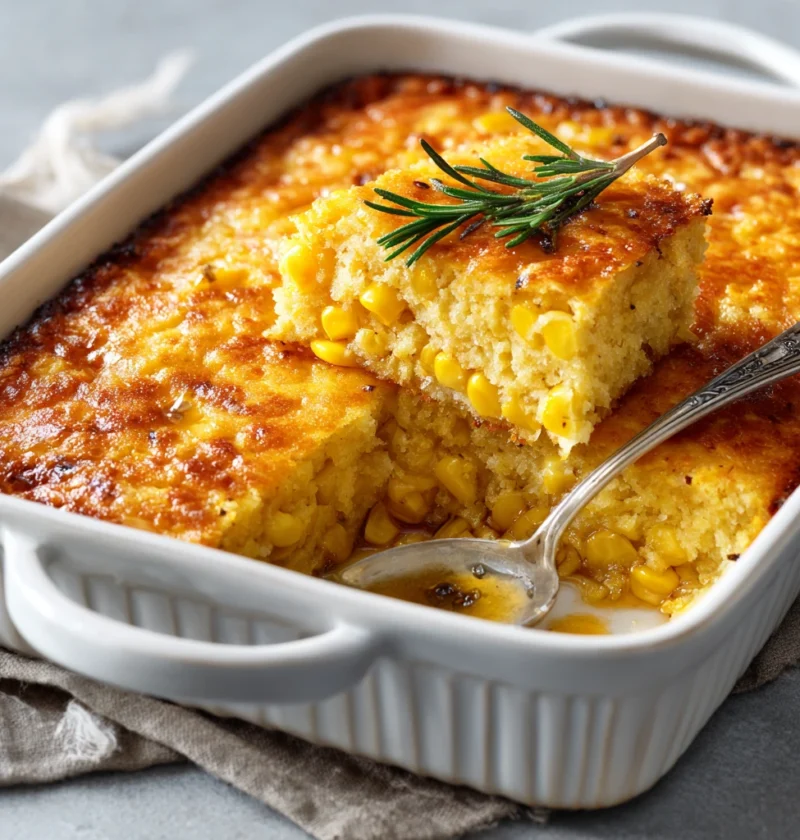 Honeyglazed Corn Casserole Recipe