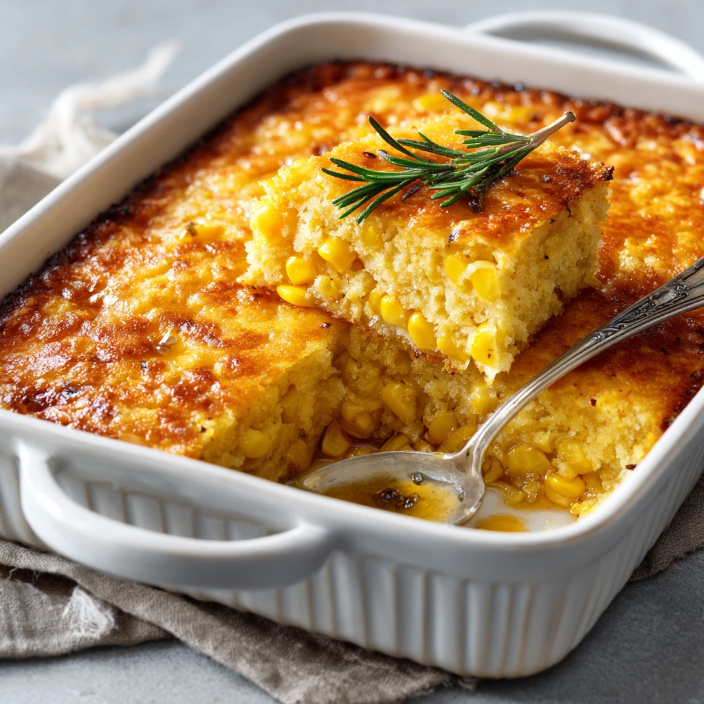 Honey-glazed Corn Casserole Recipe