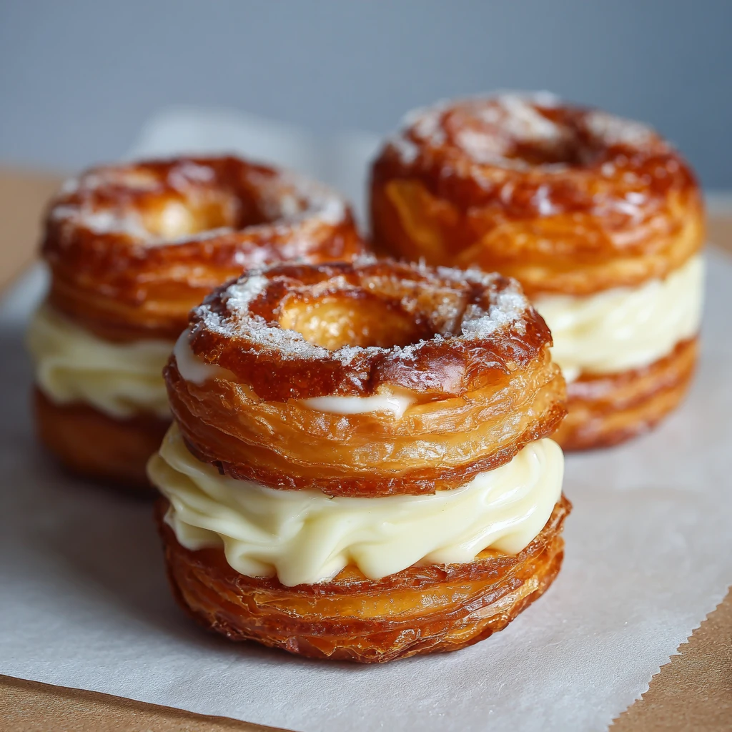 How To Make Cronuts With Puff Pastry
