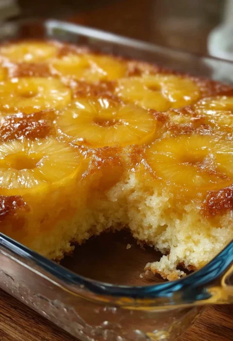 Juicy Pineapple Heaven Cake