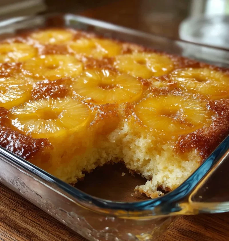 Juicy Pineapple Heaven Cake