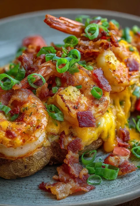 Loaded Shrimp Bacon Potato