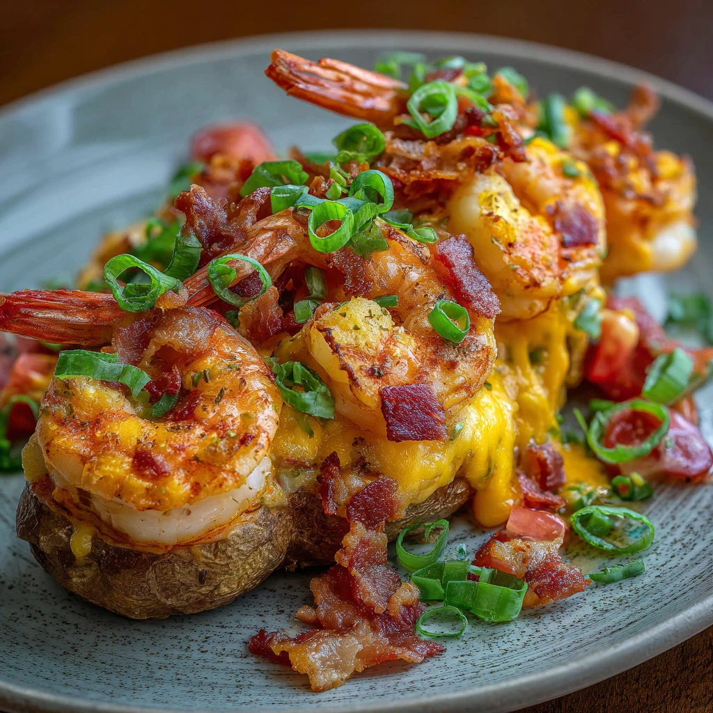 Loaded Shrimp Bacon Potato