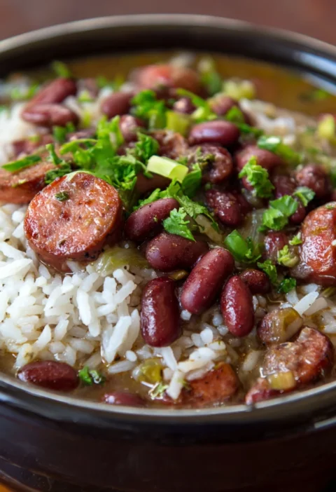 New Orleans Style Red Beans Rice Recipe