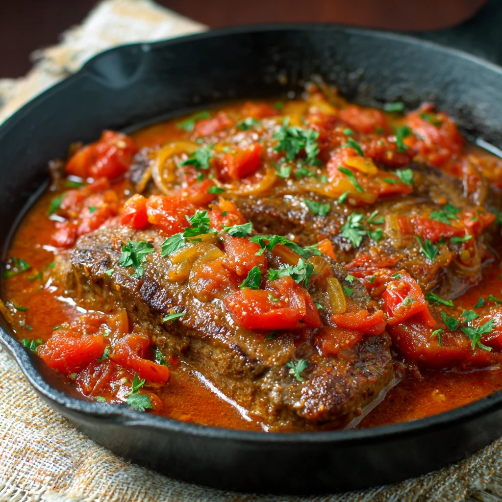 Old-Fashioned Swiss Steak Recipe