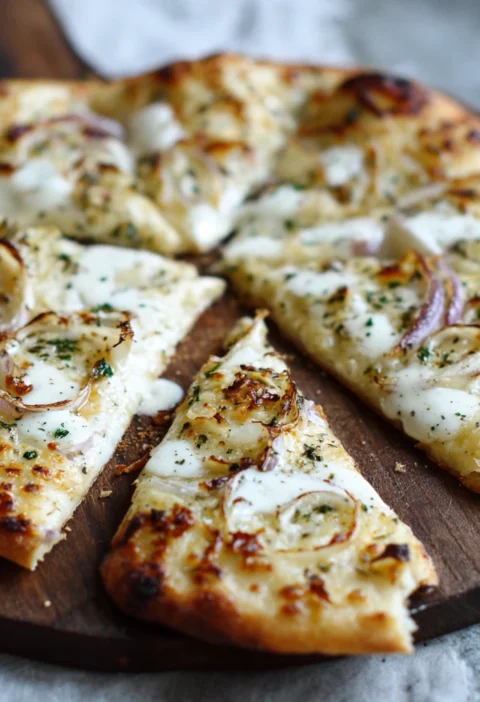 Pizza Night Creamy White Garlic Sauce Recipe