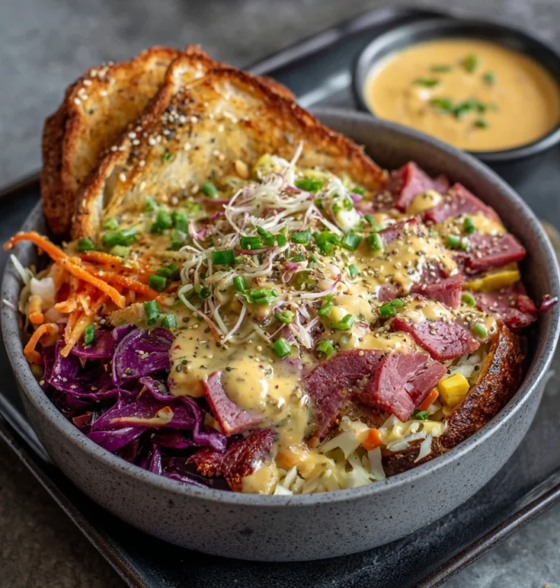 Reuben Bowls Comfort Meal