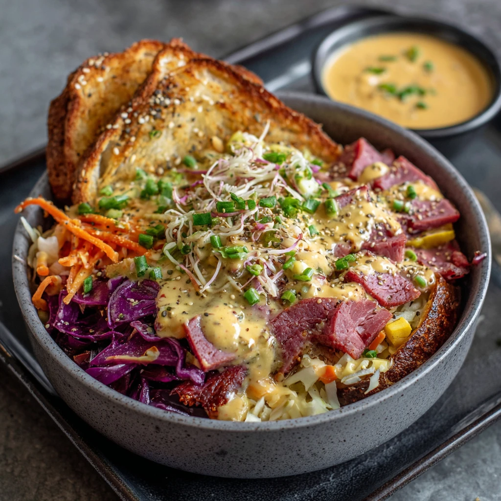 Reuben Bowls For a Quick Comfort Meal