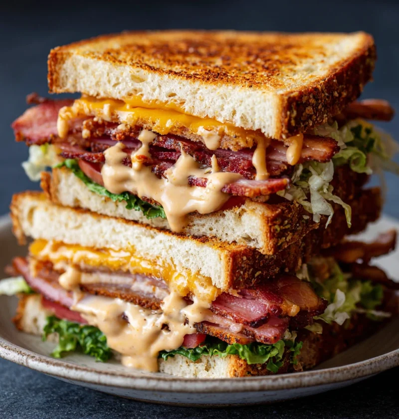 Smoky Cowboy Club Sandwich Youll Crave