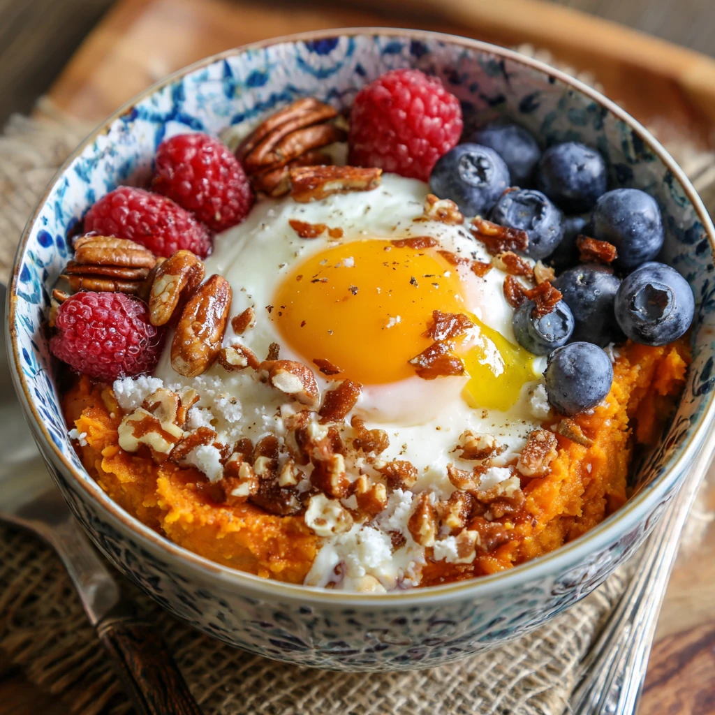 Sweet Potato Breakfast Bowl