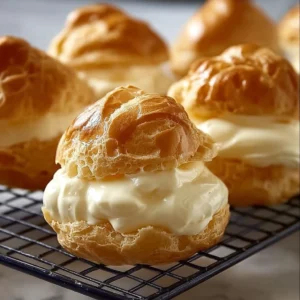 The cream puffs