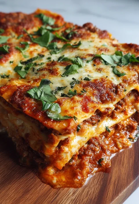 Ultimate Classic Beef Lasagna One Recipe