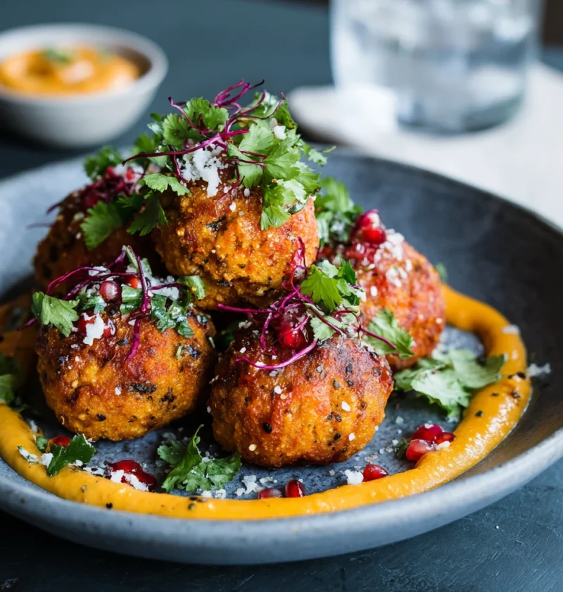 Vegan Sweet Potato Meatballs