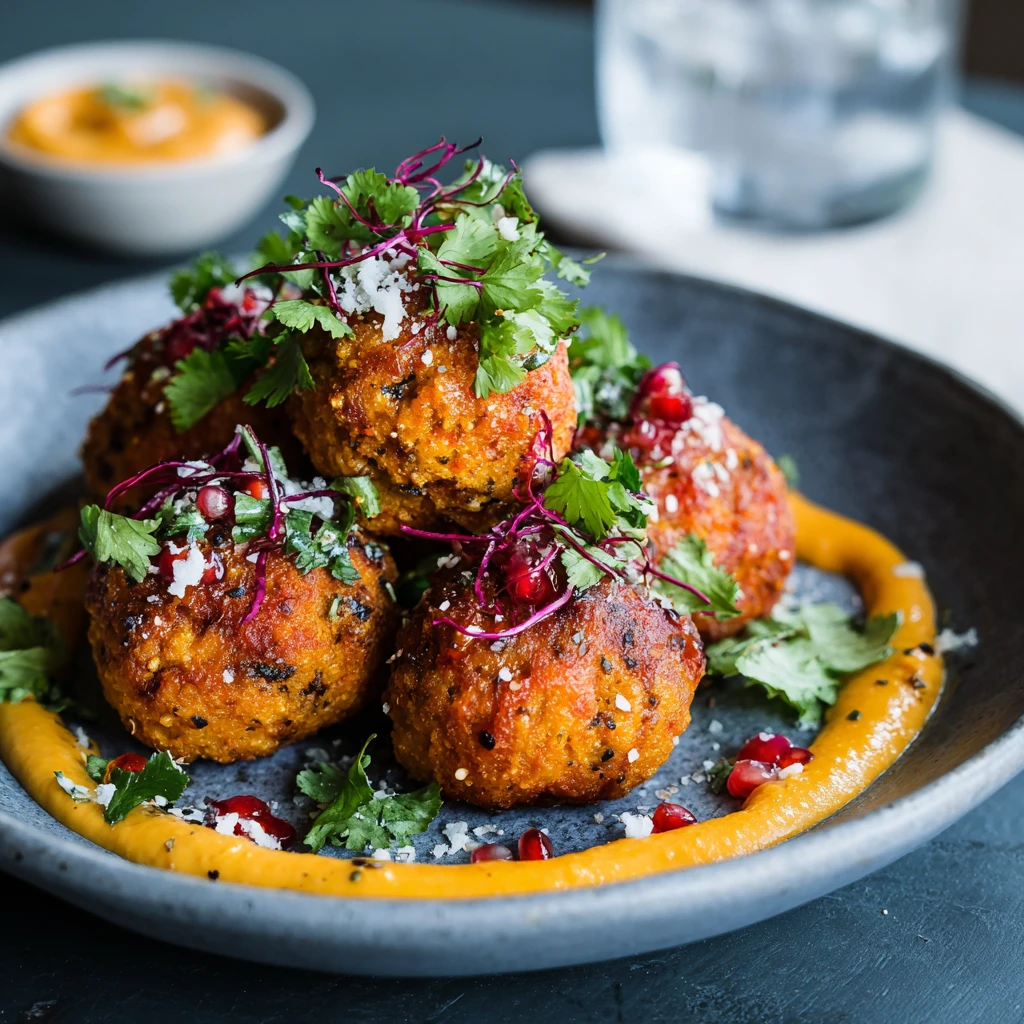 Vegan Sweet Potato Meatballs