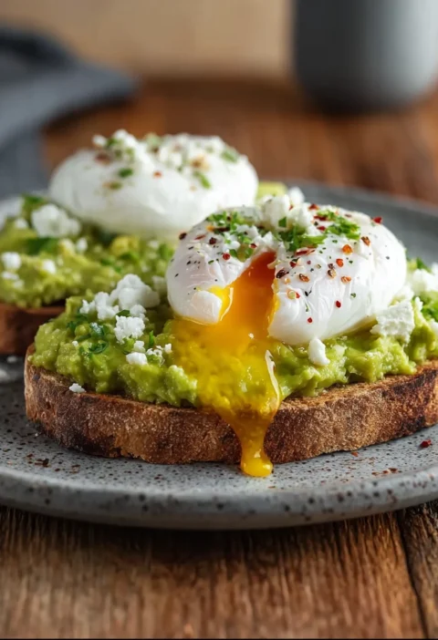 Avocado Toast Jammy Eggs