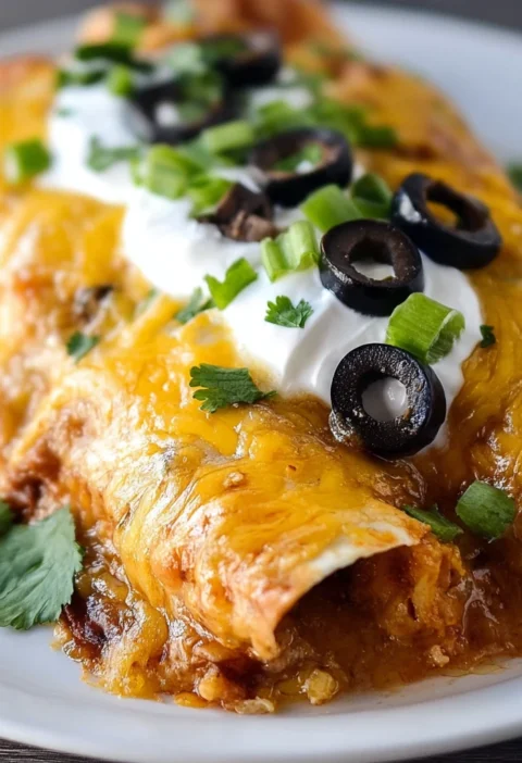 Black Bean Potato Green Chile Enchiladas Recipe