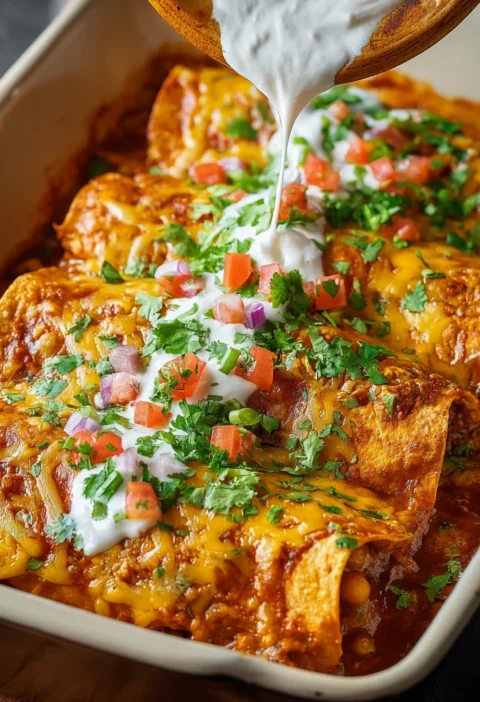 Creamy Coconut Chickpea Enchiladas Comforting Twist Plantbased Classic
