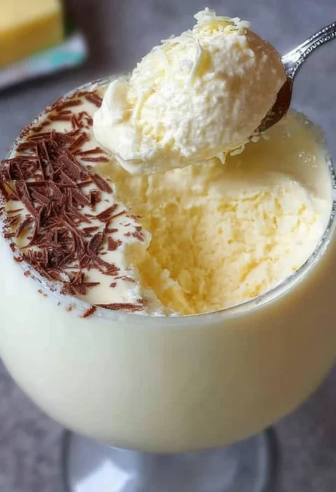 Creamy White Chocolate Mousse Homemade Recipe