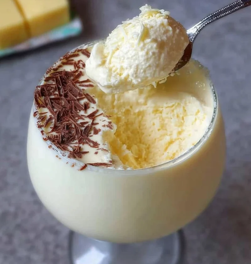 Creamy White Chocolate Mousse Homemade Recipe