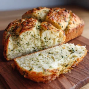Homemade Italian Herb Cheese Bread Recipe