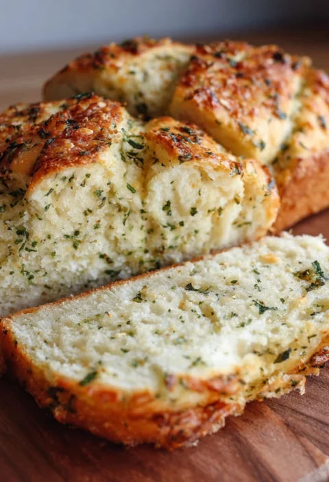 Homemade Italian Herb Cheese Bread Recipe
