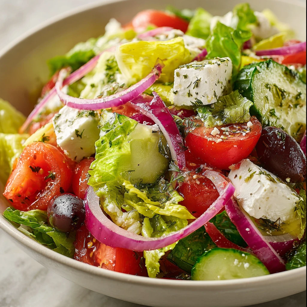 Mediterranean Greek Salad: Fresh, Vibrant, and Flavor-Packed Classic