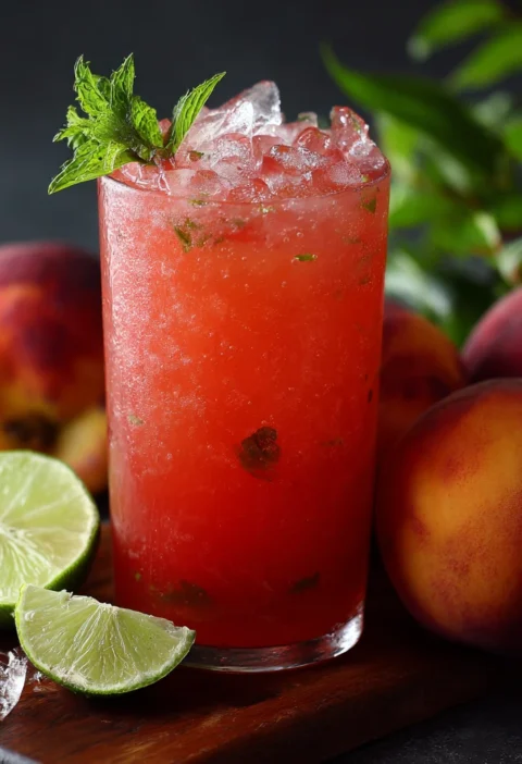 Peachy Chill Soda Most Refreshing Summer Drink