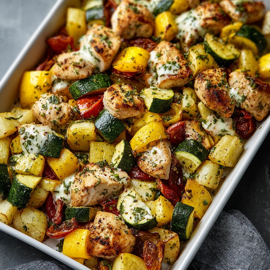 Sheet Pan Ranch Chicken and Veggies: A One-Pan Wonder for Busy Weeknights