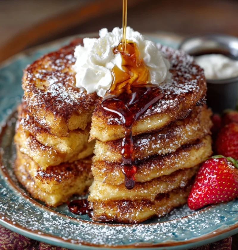 Spanish Churro Pancakes Recipe
